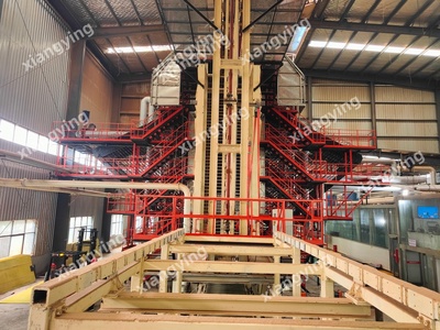 中高密度板多层生产线