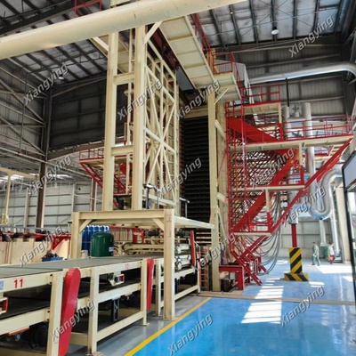 日产量100-600立方密度板多层生产线